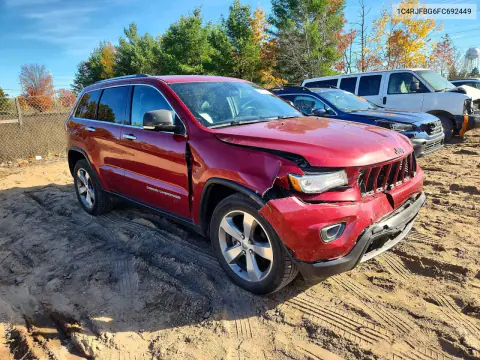 2015 Jeep Grand Cherokee Limited VIN 1C4RJFBG6FC692449 фото 4