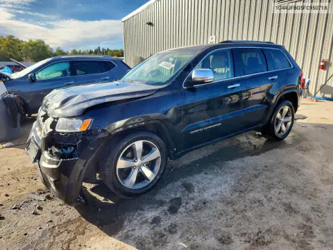 1C4RJFBG5FC950718 — 2015 Jeep Grand Cherokee, Передняя часть, фото до ремонта