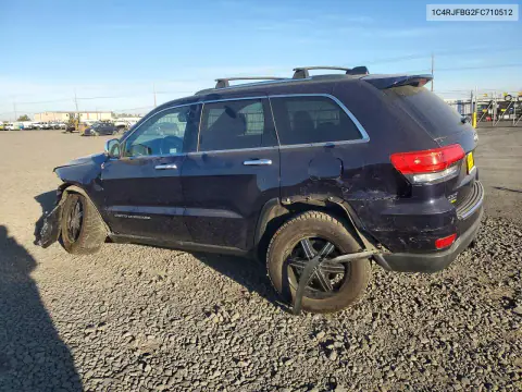 2015 Jeep Grand Cherokee Limited VIN 1C4RJFBG2FC710512 фото 2