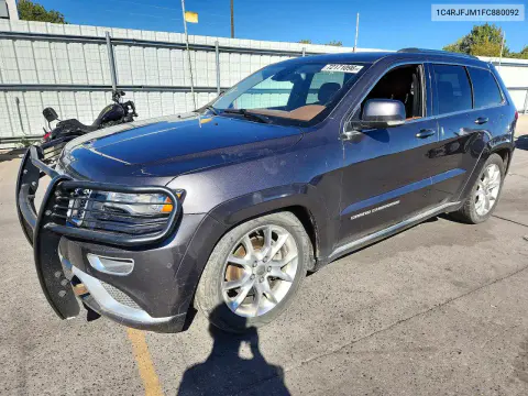 1C4RJFJM1FC880092 — 2015 Jeep Grand Cherokee, Естественный износ, фото до ремонта