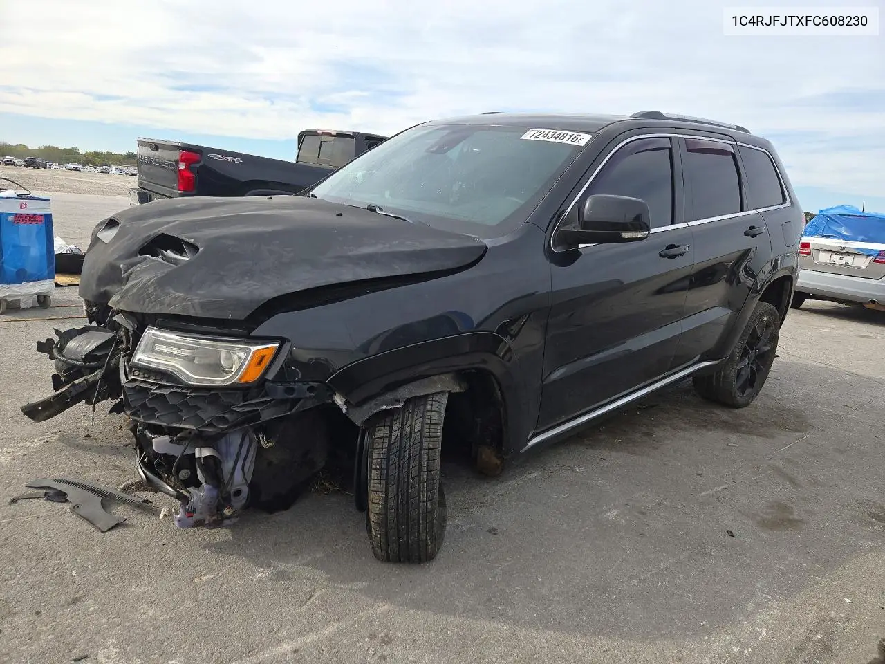 2015 Jeep Grand Cherokee Summit VIN 1C4RJFJTXFC608230 фото 1