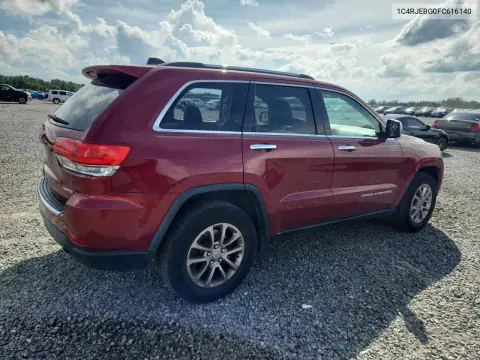 2015 Jeep Grand Cherokee Limited VIN 1C4RJEBG0FC616140 фото 3