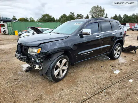 1C4RJFBG9FC645352 — 2015 Jeep Grand Cherokee, Сторона, фото до ремонта