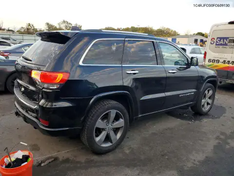1C4RJFCG0FC609130 — 2015 Jeep Grand Cherokee, фото 3 с аукциона Copart, Задняя часть