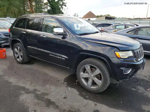 1C4RJFCG0FC609130 — 2015 Jeep Grand Cherokee, фото 4 с аукциона Copart, Задняя часть