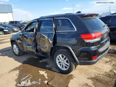 1C4RJFAG6FC775090 — 2015 Jeep Grand Cherokee, фото 2 с аукциона Copart, Боковая часть