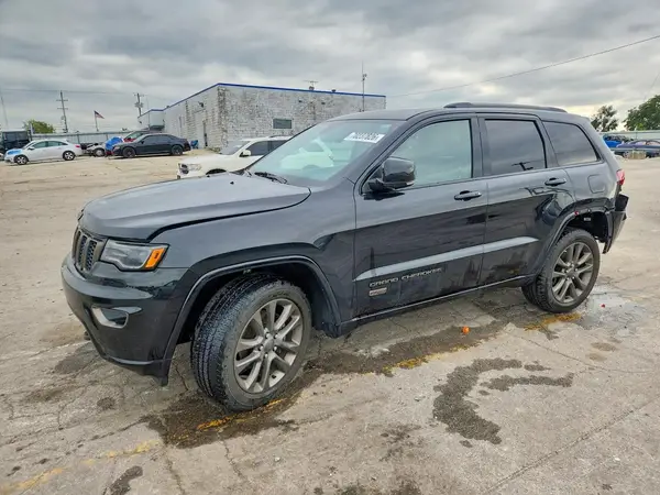 1C4RJFBGXGC327127 — 2016 Jeep Grand Cherokee, Задняя часть (Rear End), фото до ремонта