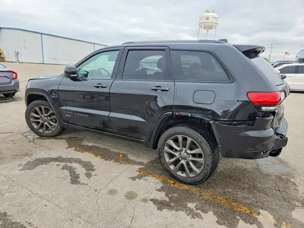 2016 JEEP GRAND CHEROKEE VIN 1C4RJFBGXGC327127 фото 2