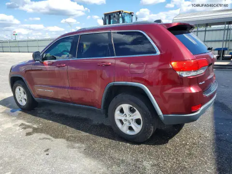 2016 Jeep Grand Cherokee Laredo VIN 1C4RJFAG4GC478160 фото 2