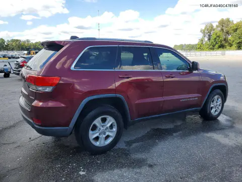 2016 Jeep Grand Cherokee Laredo VIN 1C4RJFAG4GC478160 фото 3