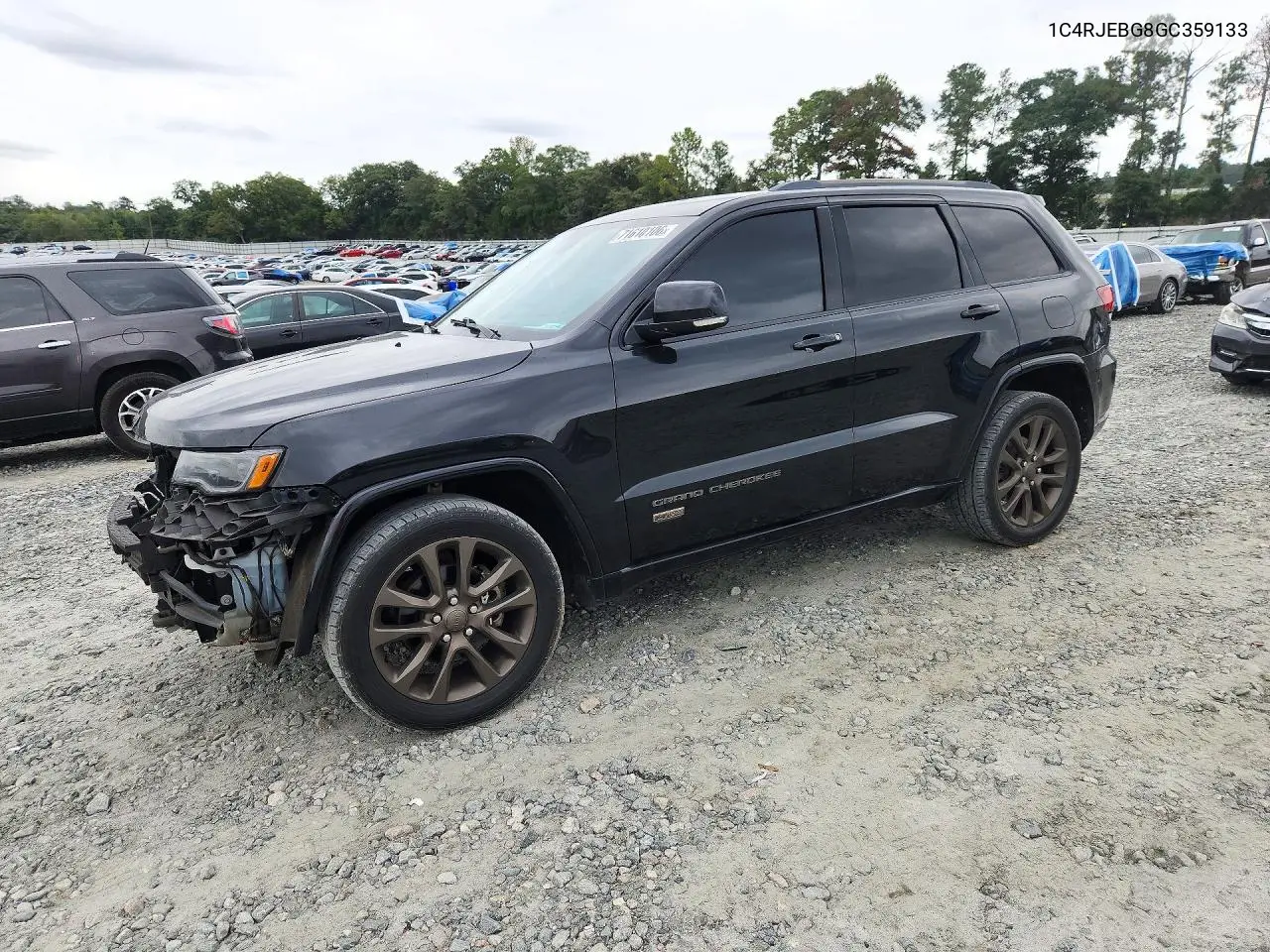 2016 Jeep Grand Cherokee Limited VIN 1C4RJEBG8GC359133 фото 1