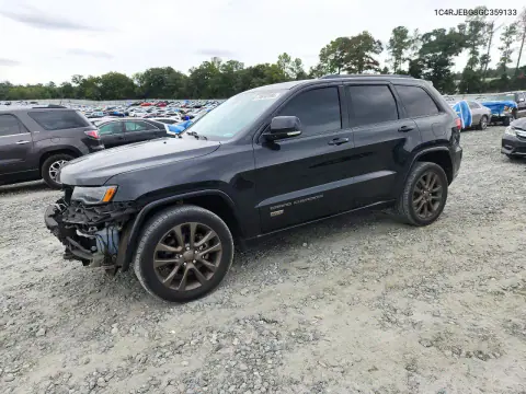 2016 Jeep Grand Cherokee Limited VIN 1C4RJEBG8GC359133 фото 1