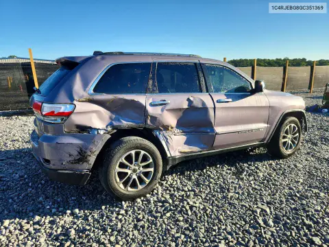 2016 Jeep Grand Cherokee Limited VIN 1C4RJEBG8GC351369 фото 3