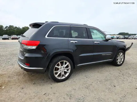 2016 Jeep Grand Cherokee Summit VIN 1C4RJFJT7GC411159 фото 3