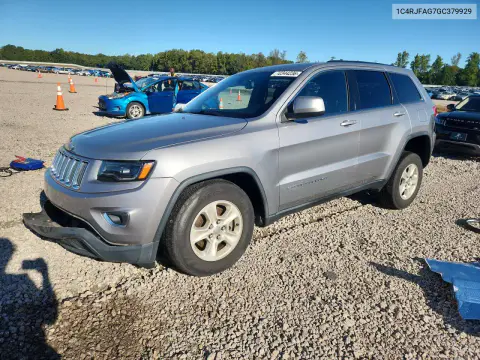 1C4RJFAG7GC379929 — 2016 Jeep Grand Cherokee, Передняя часть, фото до ремонта