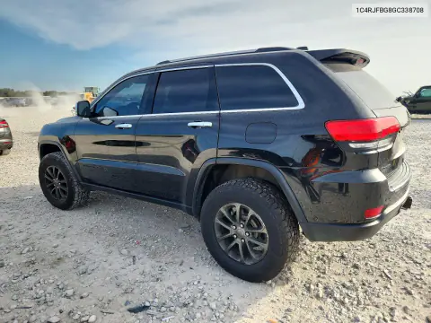 2016 Jeep Grand Cherokee Limited VIN 1C4RJFBG8GC338708 фото 2