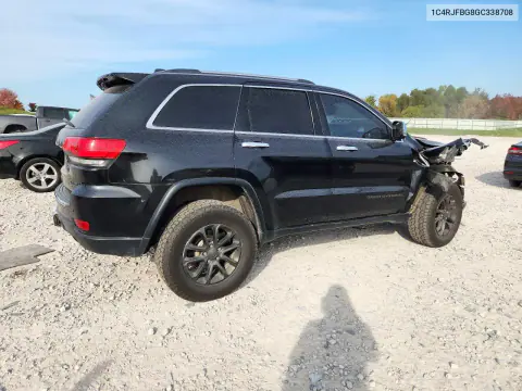 2016 Jeep Grand Cherokee Limited VIN 1C4RJFBG8GC338708 фото 3