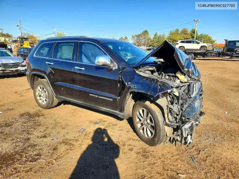 1C4RJFBG9GC327703 — 2016 Jeep Grand Cherokee, фото 4 с аукциона Copart, Передняя часть