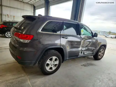 1C4RJFAG3GC313345 — 2016 Jeep Grand Cherokee, фото 3 с аукциона Copart, Боковая часть