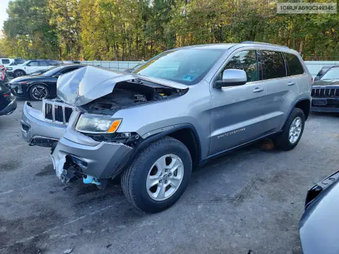 1C4RJFAG9GC349346 Jeep Grand Cherokee 2016 — повреждение Передняя часть, фото до ремонта