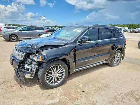 1C4RJFJT5HC784380 — 2017 Jeep Grand Cherokee, Передняя часть (Front End), фото до ремонта