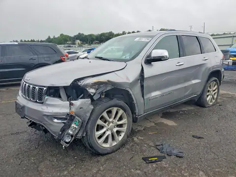 1C4RJFBGXHC640793 — 2017 Jeep Grand Cherokee, Передняя часть (Front End), фото до ремонта