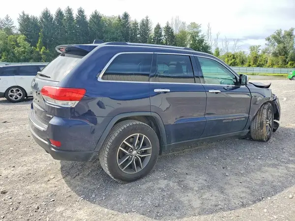 1C4RJFBG0HC762952 — 2017 Jeep Grand Cherokee, фото 3 с аукциона Copart, Передняя часть