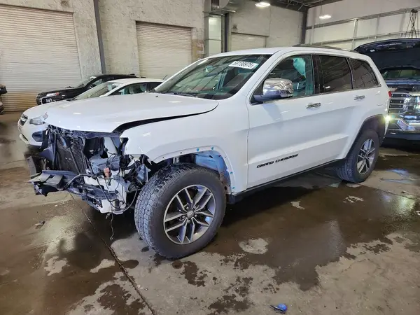 1C4RJFBG6HC940055 — 2017 Jeep Grand Cherokee, Передняя часть (Front End), фото до ремонта