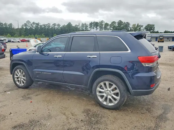 2017 JEEP GRAND CHEROKEE VIN 1C4RJFBG4HC715360 фото 2