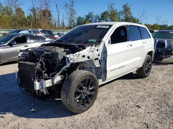 1C4RJFAG7HC706346 — 2017 Jeep Grand Cherokee, Передняя часть (Front End), фото до ремонта