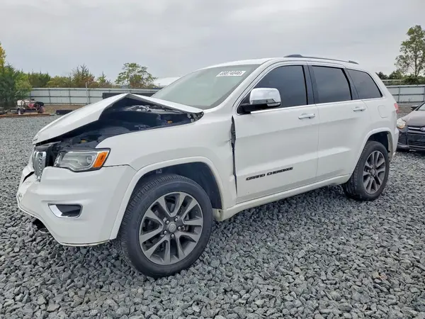 1C4RJFCG9HC842619 — 2017 Jeep Grand Cherokee, Передняя часть (Front End), фото до ремонта