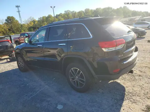 2017 Jeep Grand Cherokee Limited VIN 1C4RJFBG9HC932130 фото 2