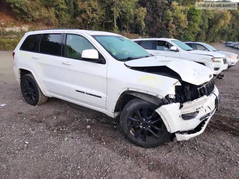 2017 Jeep Grand Cherokee Laredo VIN 1C4RJFAG5HC840577 фото 4