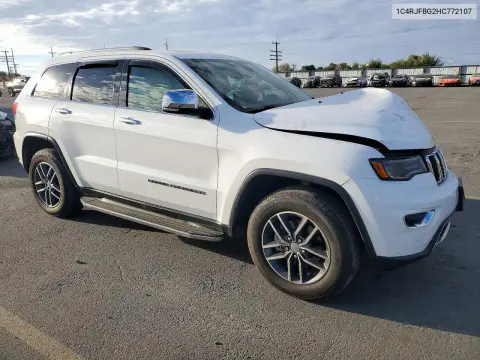 2017 Jeep Grand Cherokee Limited VIN 1C4RJFBG2HC772107 фото 4