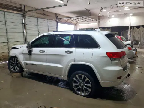 2017 Jeep Grand Cherokee Overland VIN 1C4RJFCT0HC683311 фото 2