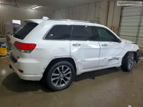 2017 Jeep Grand Cherokee Overland VIN 1C4RJFCT0HC683311 фото 3