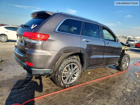 2017 Jeep Grand Cherokee Limited VIN 1C4RJEBG8HC732348 фото 3
