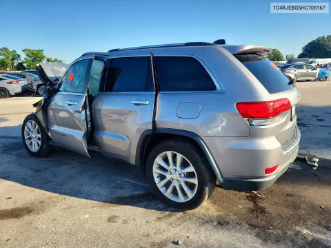 2017 Jeep Grand Cherokee Limited VIN 1C4RJEBG5HC708167 фото 2