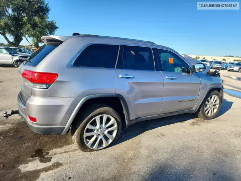 2017 Jeep Grand Cherokee Limited VIN 1C4RJEBG5HC708167 фото 3