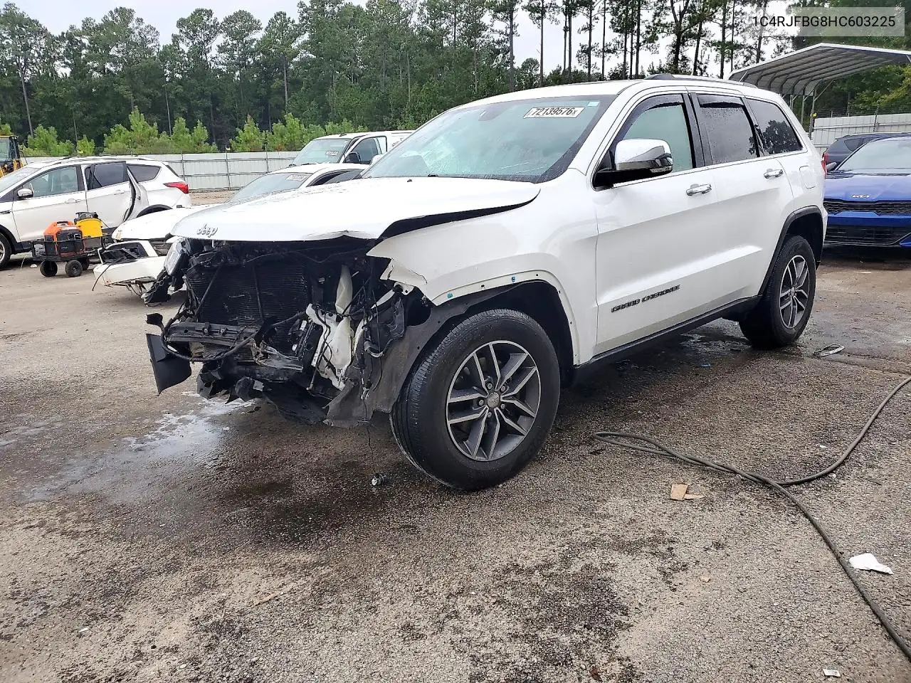 2017 Jeep Grand Cherokee Limited VIN 1C4RJFBG8HC603225 фото 1
