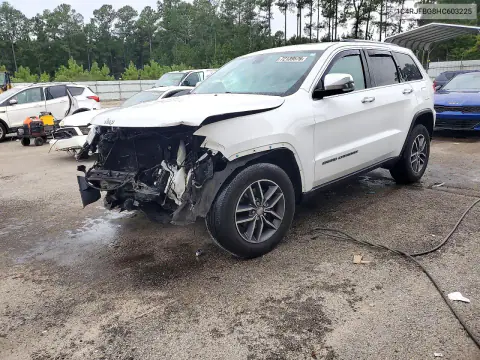 2017 Jeep Grand Cherokee Limited VIN 1C4RJFBG8HC603225 фото 1