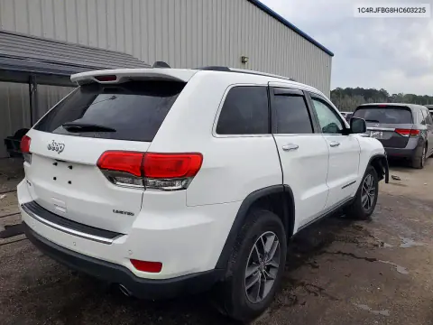 2017 Jeep Grand Cherokee Limited VIN 1C4RJFBG8HC603225 фото 3