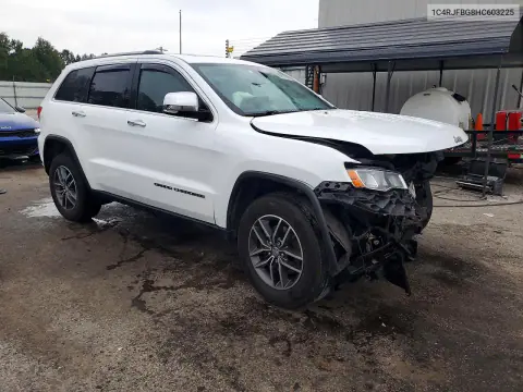 2017 Jeep Grand Cherokee Limited VIN 1C4RJFBG8HC603225 фото 4