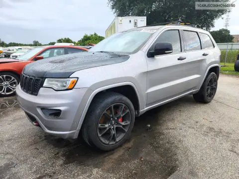 1C4RJECG0HC960150 — 2017 Jeep Grand Cherokee, Мелкие вмятины и царапины, фото до ремонта