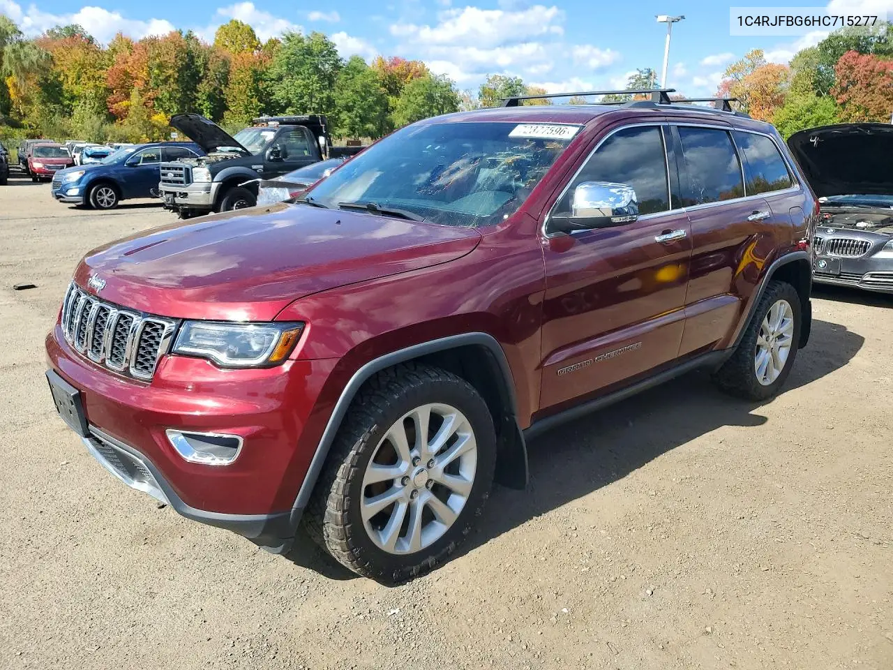 2017 Jeep Grand Cherokee Limited VIN 1C4RJFBG6HC715277 фото 1