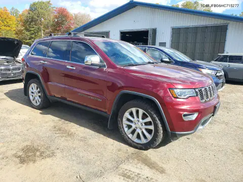 2017 Jeep Grand Cherokee Limited VIN 1C4RJFBG6HC715277 фото 4