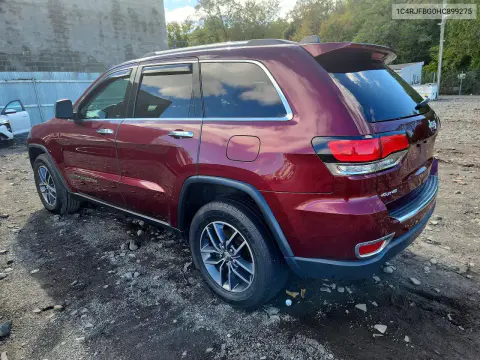 2017 Jeep Grand Cherokee Limited VIN 1C4RJFBG0HC899275 фото 2