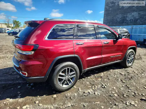 2017 Jeep Grand Cherokee Limited VIN 1C4RJFBG0HC899275 фото 3