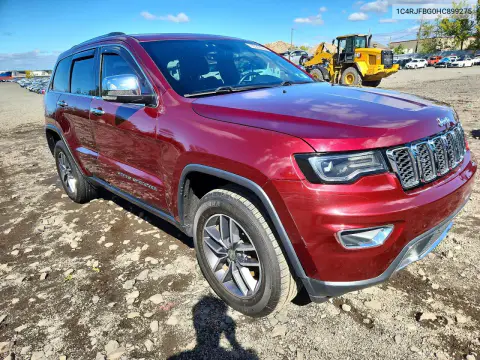 2017 Jeep Grand Cherokee Limited VIN 1C4RJFBG0HC899275 фото 4