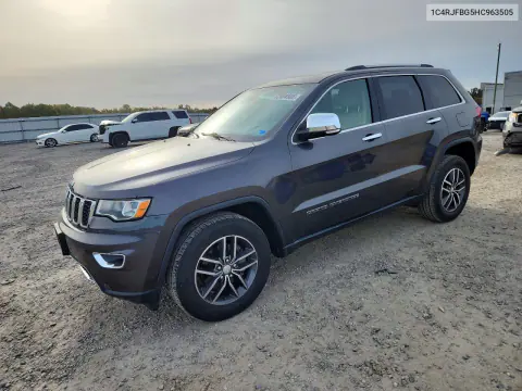 2017 Jeep Grand Cherokee Limited VIN 1C4RJFBG5HC963505 фото 1